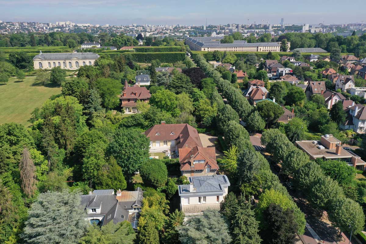 Le lotissement, prolongement naturel du parc de sceaux